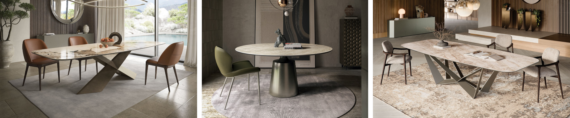 Cattelan Italia Dining Tables Collection Banner