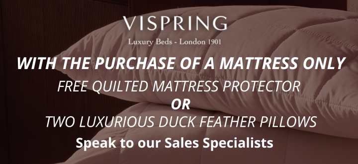 Vispring Special Promotion Product Page Banner