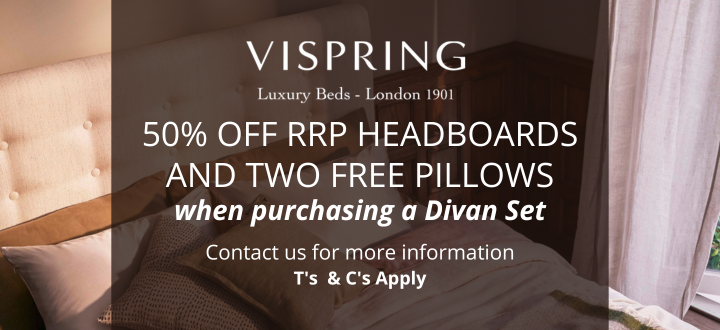 Vispring Special Promotion Product Page Banner 