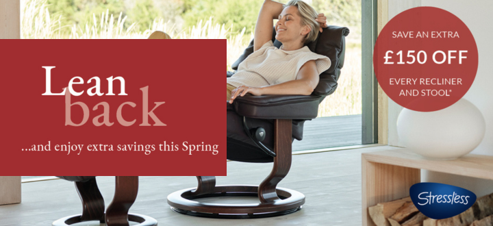 Stressless Recliner Product Banner 