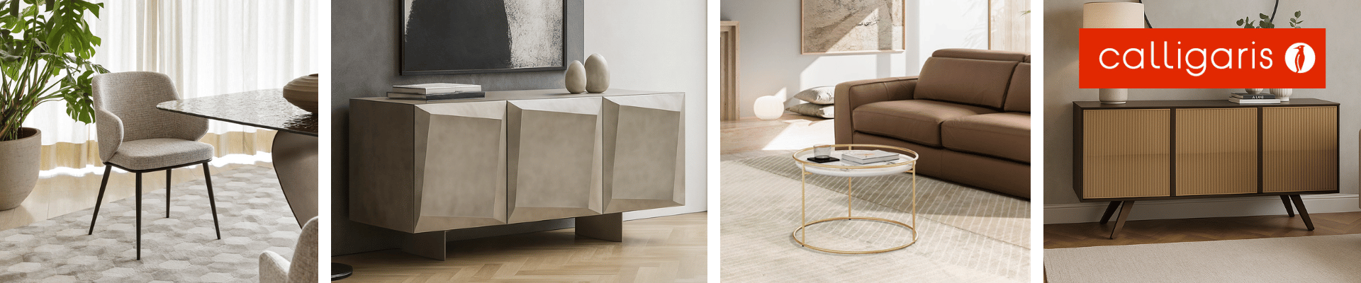 Calligaris Dining Table and Occasional Collections Banner